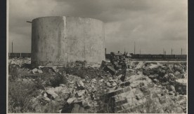 Wieża ciśnień. 12 sierpnia 1945 r.